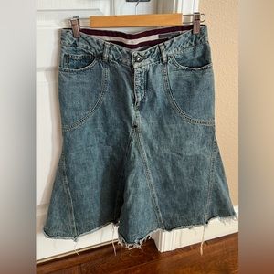 Alexander MQUEEN Jean skirt, size 44